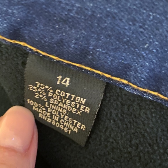 Fleece Lined Jeans by Guide Gear New With Tag - Picture 7 of 8